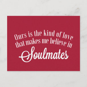 Carte postale Soulmates