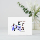Carte Postale Sound of music (Debout devant)