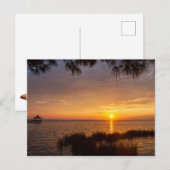 Carte Postale Sound Sunset OBX (Devant / Derrière)