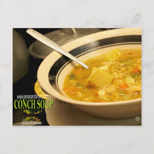 Carte Postale Soupe de conc