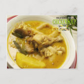 Carte Postale Soupe de poulet (Devant)