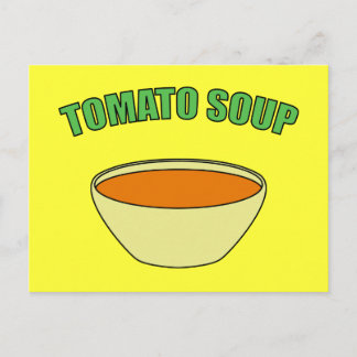 Carte Postale Soupe de tomate