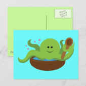 Carte Postale Soupe d'octopus (Devant / Derrière)