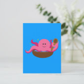 Carte Postale Soupe d'octopus (Debout devant)