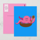 Carte Postale Soupe d'octopus (Devant / Derrière)