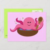Carte Postale Soupe d'octopus (Devant / Derrière)