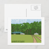 Carte postale Soupe en pierre - Horizontal (Devant / Derrière)