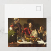 Carte Postale Souper At Emmaus (Devant / Derrière)