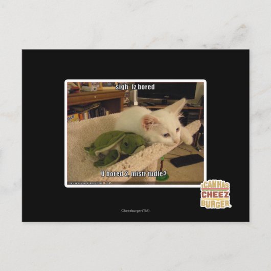 Carte Postale Soupir. Iz était ennuyeux (Devant)