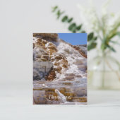 Carte Postale Sources chaudes de Mammoth (Debout devant)