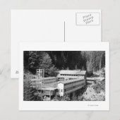 Carte Postale Sources d'eau chaude olympiques, WA Lodge Voir la  (Devant / Derrière)