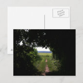 Carte Postale sources d'ébullition du sentier appalachien (Devant / Derrière)