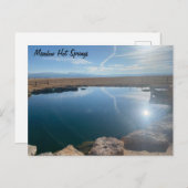 Carte Postale Sources thermales de Meadow (Devant / Derrière)