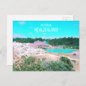 Carte Postale Sources thermales Rotorua Voyage en Nouvelle-Zélan (Devant / Derrière)