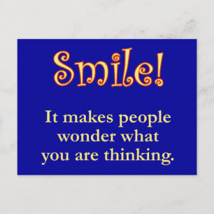 Carte Postale Souriez !