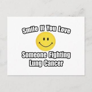 Carte Postale Souriez...Aimez Quelqu'Un Combattre Le Cancer Du P
