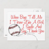 Carte Postale Souriez et dites Merci (Devant / Derrière)