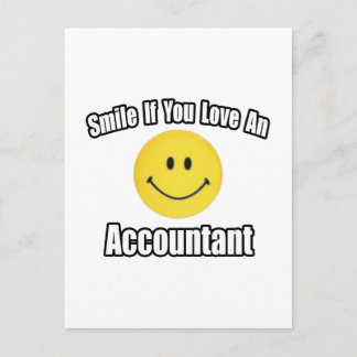 Carte Postale Souriez si vous aimez un comptable