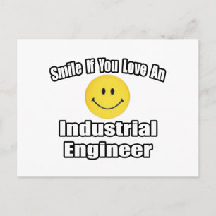 Carte Postale Souriez Si Vous Aimez Un Ingénieur Industriel