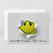 Carte Postale Sourire (Devant / Derrière)