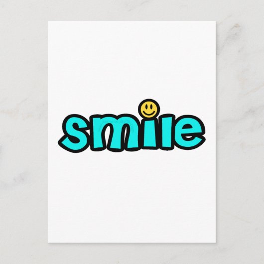 CARTE POSTALE SOURIRE (Devant)