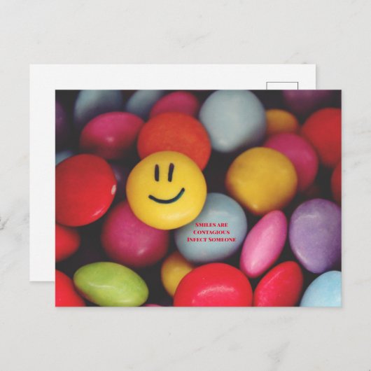 Carte Postale Sourire (Devant / Derrière)