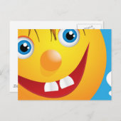 Carte Postale Sourire (Devant / Derrière)