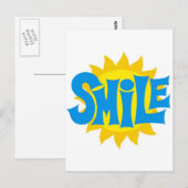 Carte Postale Sourire (Devant / Derrière)