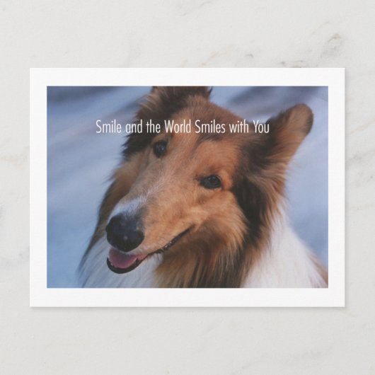 Carte Postale Sourire (Devant)