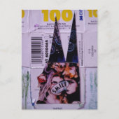 Carte Postale Sourire 100 Collage Multimédia Mixte (Devant)