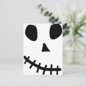 Carte Postale sourire crânien (Debout devant)