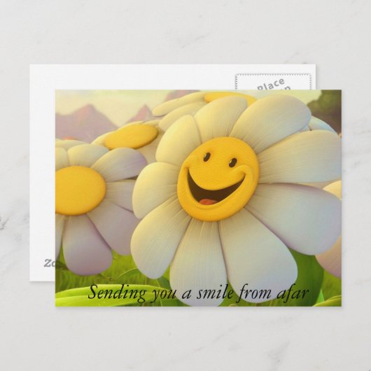 Carte Postale Sourire de Afar (Devant / Derrière)