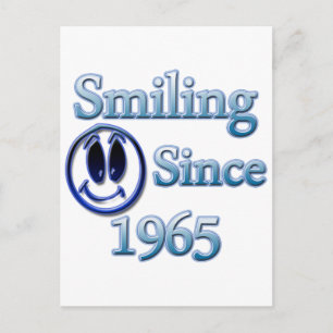 Carte Postale Sourire depuis 1965