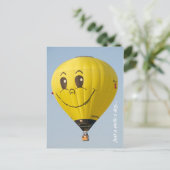 Carte Postale Sourire en ballon (Debout devant)