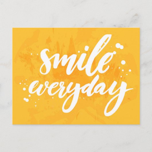 Carte Postale Sourire quotidien (Devant)
