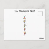 Carte Postale Sourire sur un mile de large est quelque chose que (Dos)