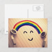 Carte Postale Sourires de musique (Devant / Derrière)