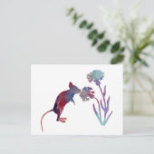 Carte Postale Souris (Debout devant)