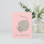Carte Postale Souris (Debout devant)