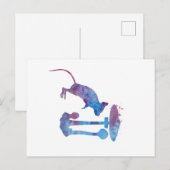 Carte Postale Souris (Devant / Derrière)