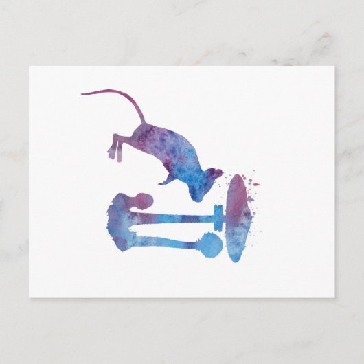 Carte Postale Souris (Devant)