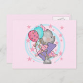 Carte Postale Souris 1er anniversaire T-shirts et cadeaux (Devant / Derrière)