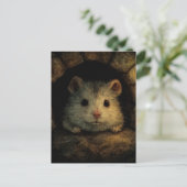 Carte Postale Souris adorable (Debout devant)