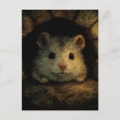 Carte Postale Souris adorable (Devant)