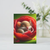 Carte Postale Souris couchée (Debout devant)