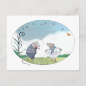 Carte Postale Souris d'anniversaire (Devant)