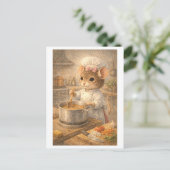Carte Postale Souris de carrière comme chef (Debout devant)
