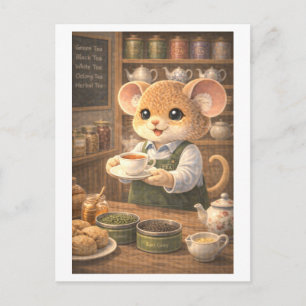 Carte Postale Souris de carrière en tant que propriétaire de sal