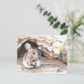 Carte Postale Souris de champ (Debout devant)
