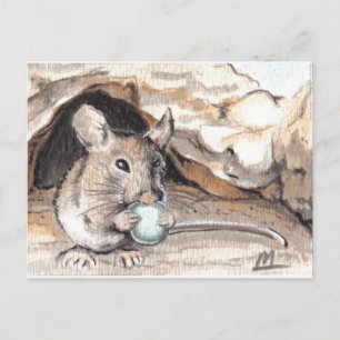 Carte Postale Souris de champ
